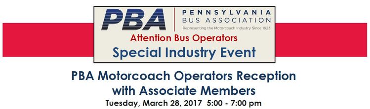 Motorcoach Operators Reception - Bus Operators