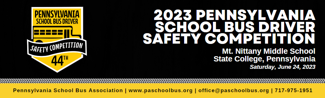 2023 Pennsylvania State School Bus Safety Competition